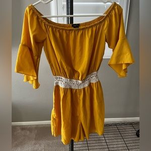 Rue21 Yellow Romper